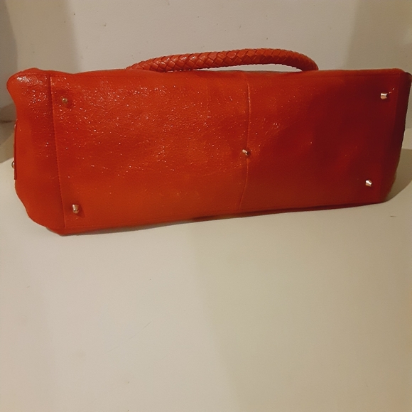 THE ITALIAN COLLECTION LA GIOE DI TOSCANA BY SHARON GIOE LEATHER HANDBAG - Picture 11 of 16